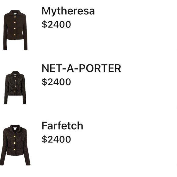 BOTTEGA VENETA CROCHET STRETCHY JACKET SIZE  L  NEW - Picture 13 of 15